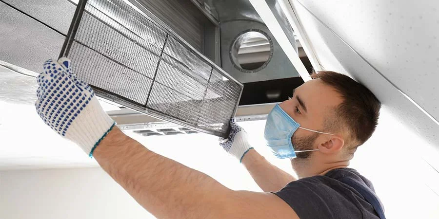 Professional air duct repair process in Sachse Texas