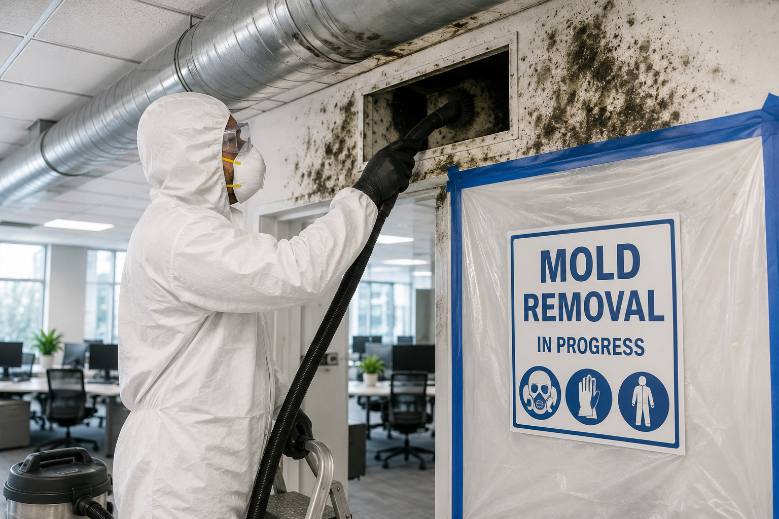 Professional commercial mold removal in Sachse Texas